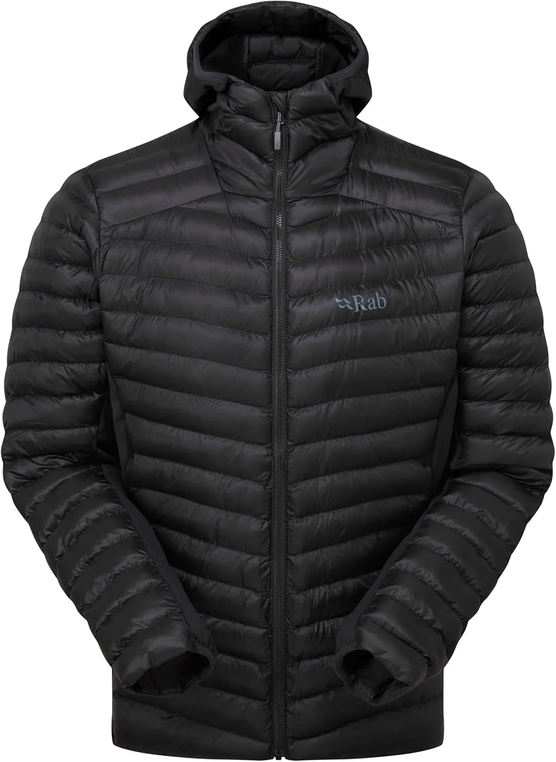 Rab Men's Cirrus Flex Hoodie Jacket, Lightweight Insulated Puffer Coat for Hiking