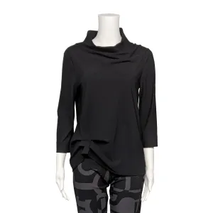 Ragtime Top in Black by Porto