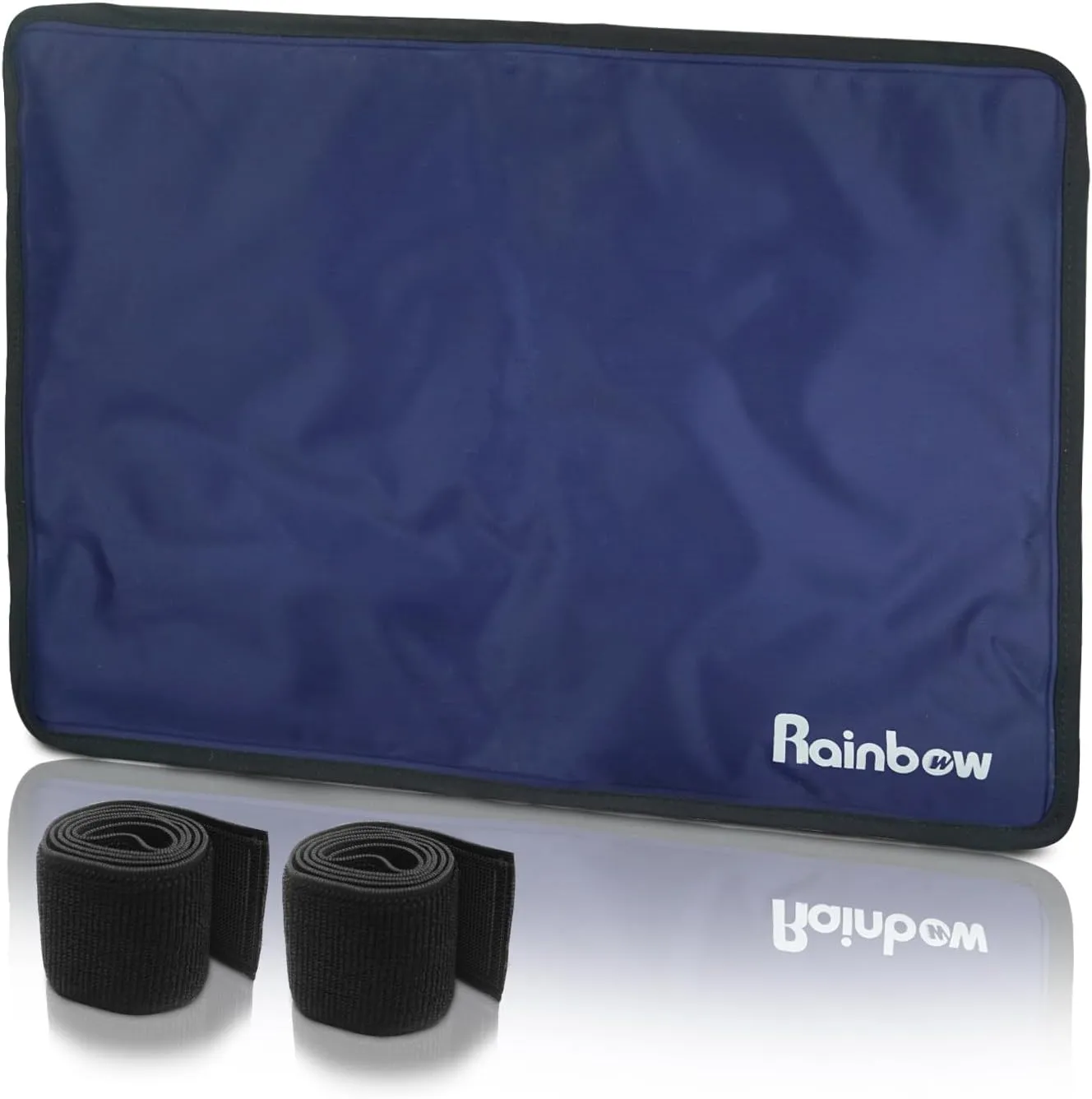 RAINBOW Reusable Large Ice Packs for Injuries, Gel Ice Pack Hot Cold Pack for Knee Hip Shoulder Neck Elbow, Flexible Medical Ice Compress Pad for Back Pain Relief, Surgery, Bruises, Arthritis, Sprains