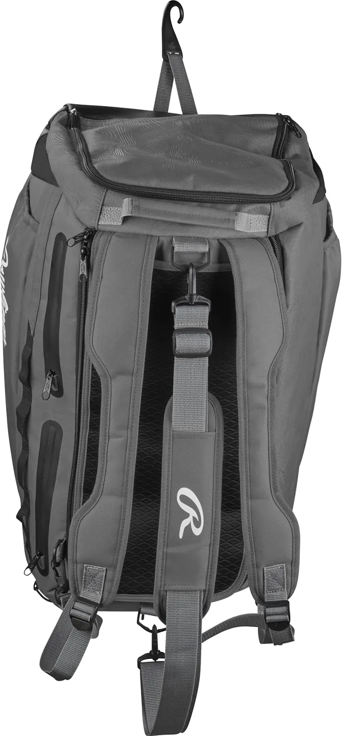 Rawlings | MACH Hybrid Backpack/Duffle Equipment Bag | Baseball & Softball | Multiple Colors