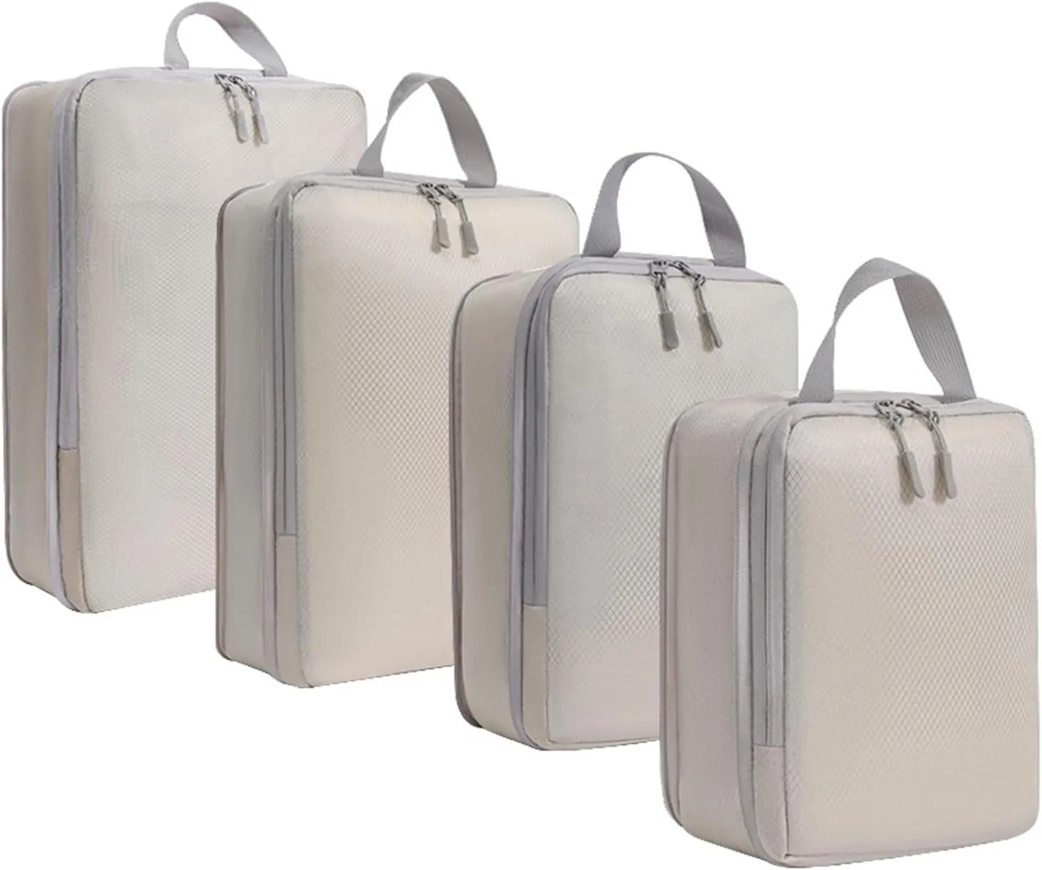 REDYY 4Pieces Compression Storage Bags and Resistant Suitcases Clothes Organizers Handbag for Home and Travel
