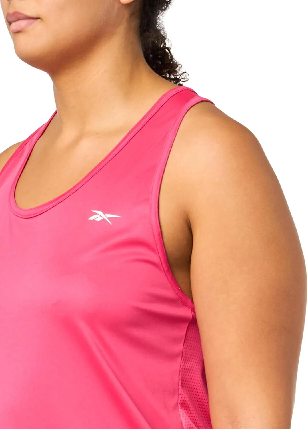 Reebok Women's Id Train Mesh Tank (Plus Size)
