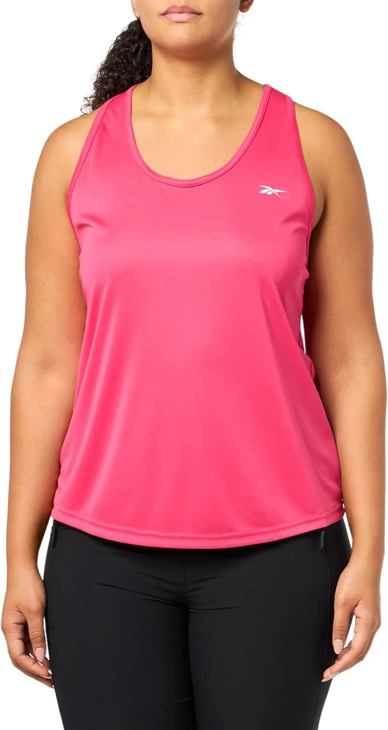 Reebok Women's Id Train Mesh Tank (Plus Size)