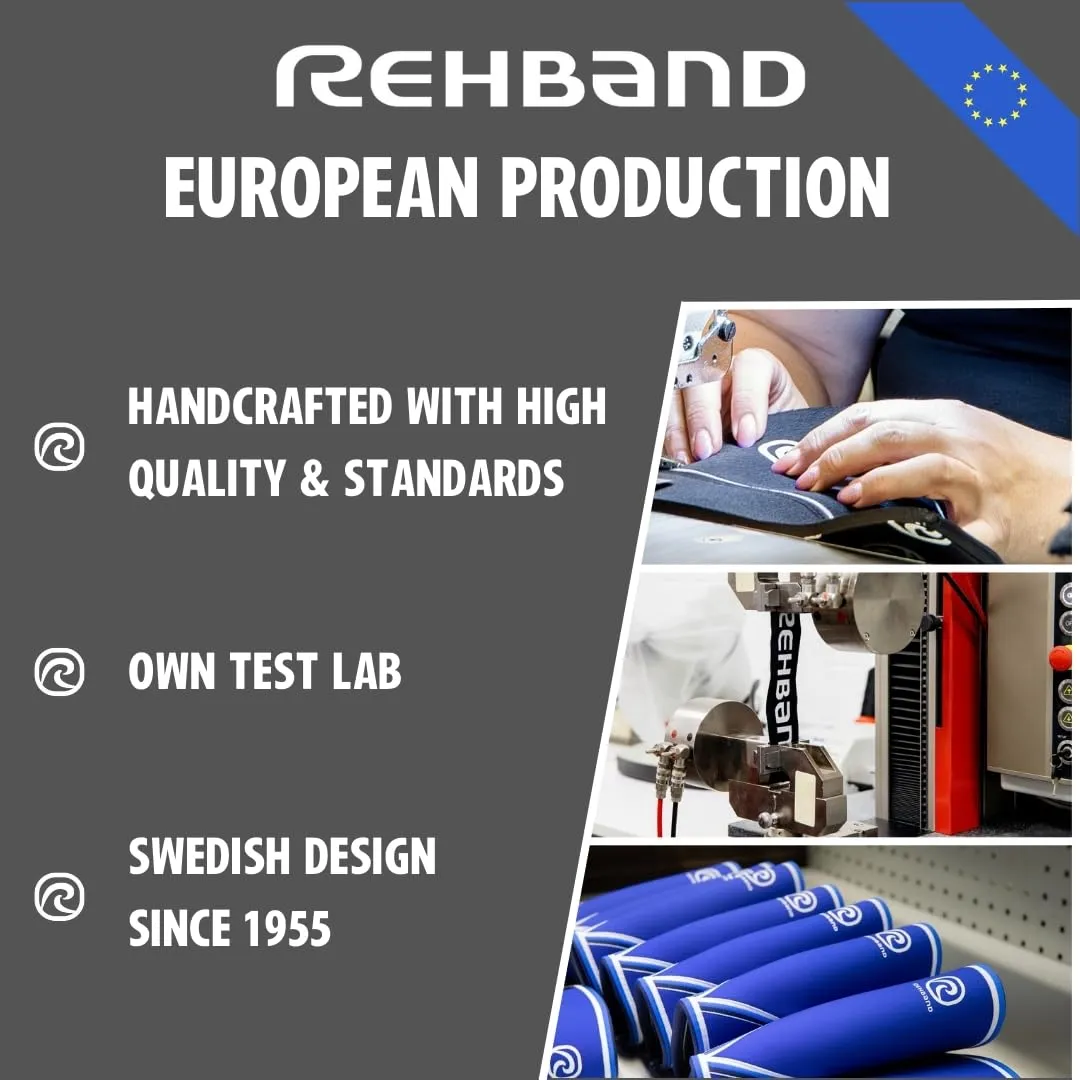 Rehband Elbow 5mm Compression Sleeve, Neoprene Elbow Sleeves for Weightlifting, Anatomical Design, Non-Slip & Close Fitting, Elbow Support Unisex, Colour:Camo - 1 Pair, Size:X-Large