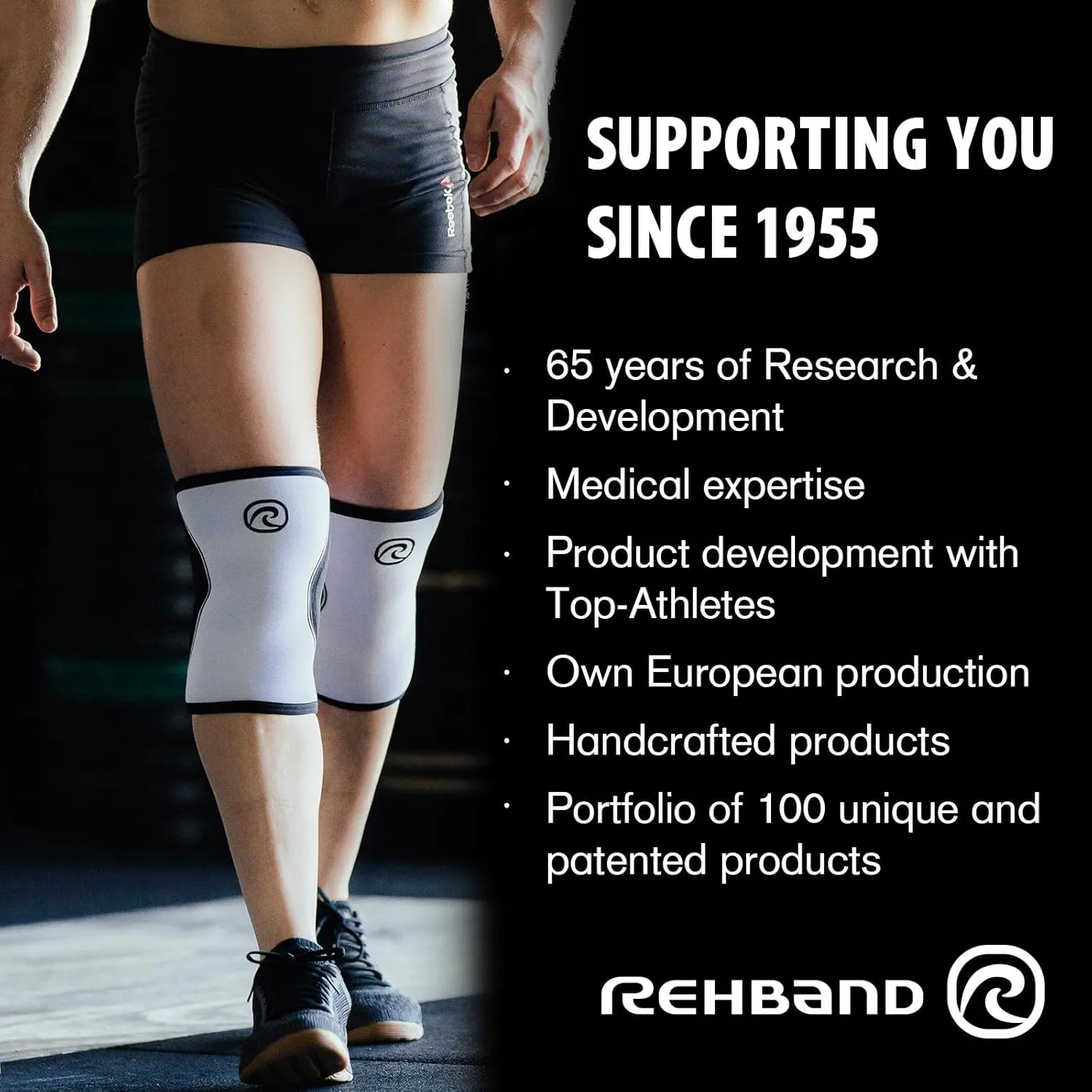Rehband Elbow 5mm Compression Sleeve, Neoprene Elbow Sleeves for Weightlifting, Anatomical Design, Non-Slip & Close Fitting, Elbow Support Unisex, Colour:Camo - 1 Pair, Size:X-Large