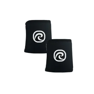 Rehband Neoprene Wrist Sleeves, 1 pair, Wrist support 5mm neoprene stabilizes wrist during workout, improves control & stability, Colour:Black, Size:Small