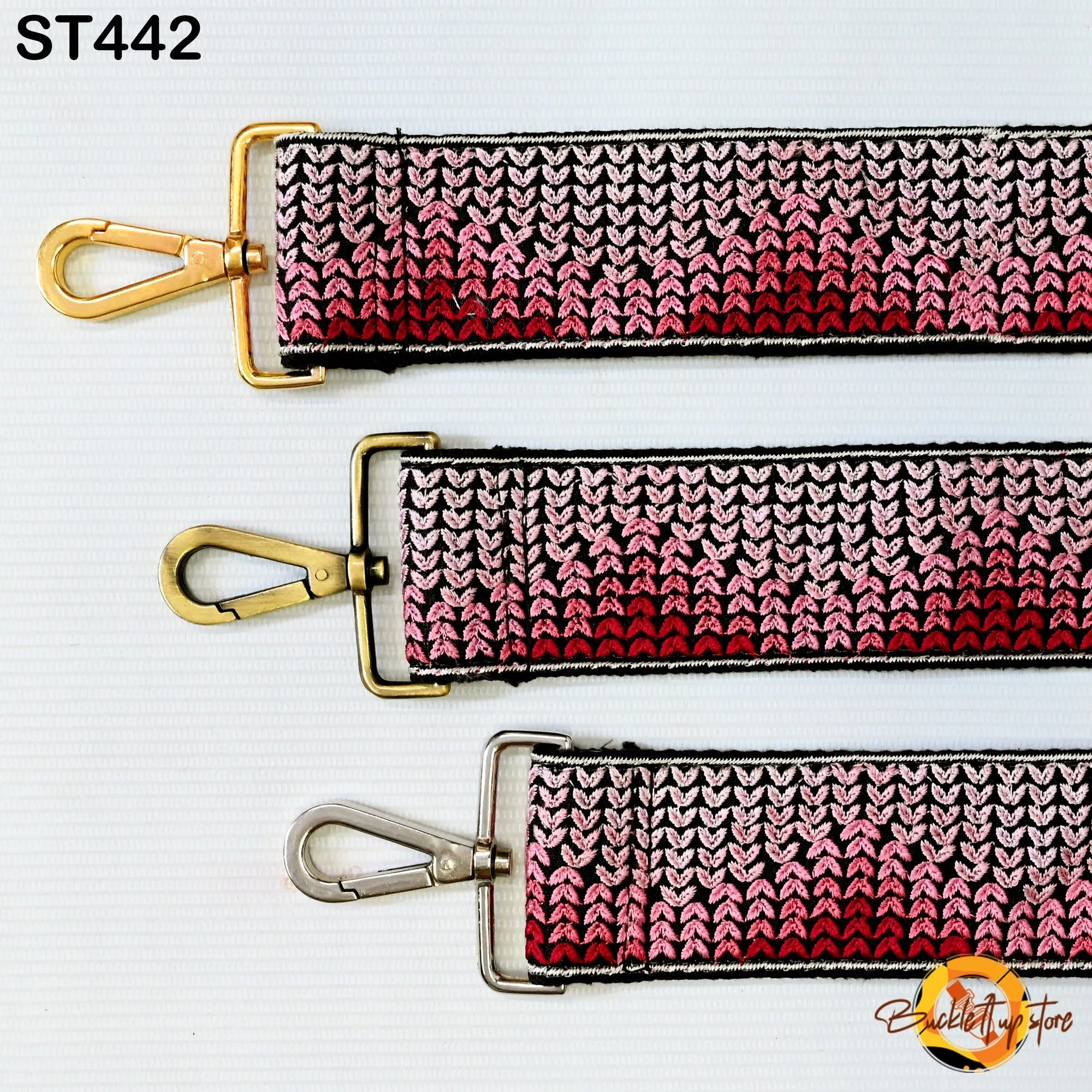 Replacement Purse Strap Embroidery Crossbody Strap for Purses Floral Embroidered Bag Strap Boho Guitar Strap Handbag Strap Gift for Sister
