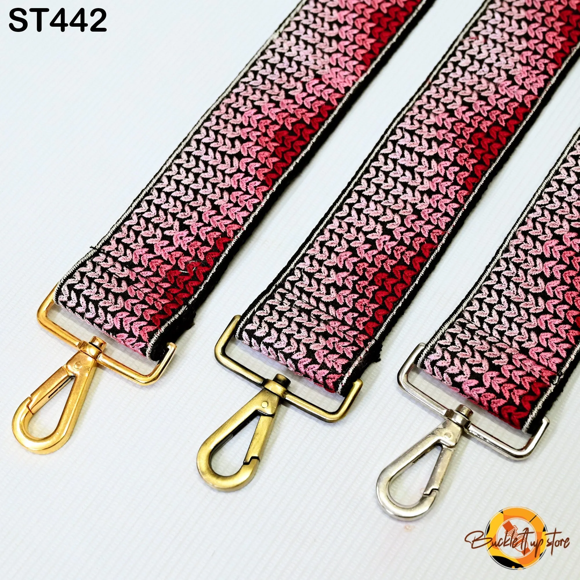 Replacement Purse Strap Embroidery Crossbody Strap for Purses Floral Embroidered Bag Strap Boho Guitar Strap Handbag Strap Gift for Sister