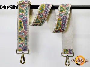 Replacement Strap Purse Strap Crossbody Adjustable Strap for Purses Embroidered Boho Bags Strap Guitar Strap Handbag Strap Gift Girlfriend