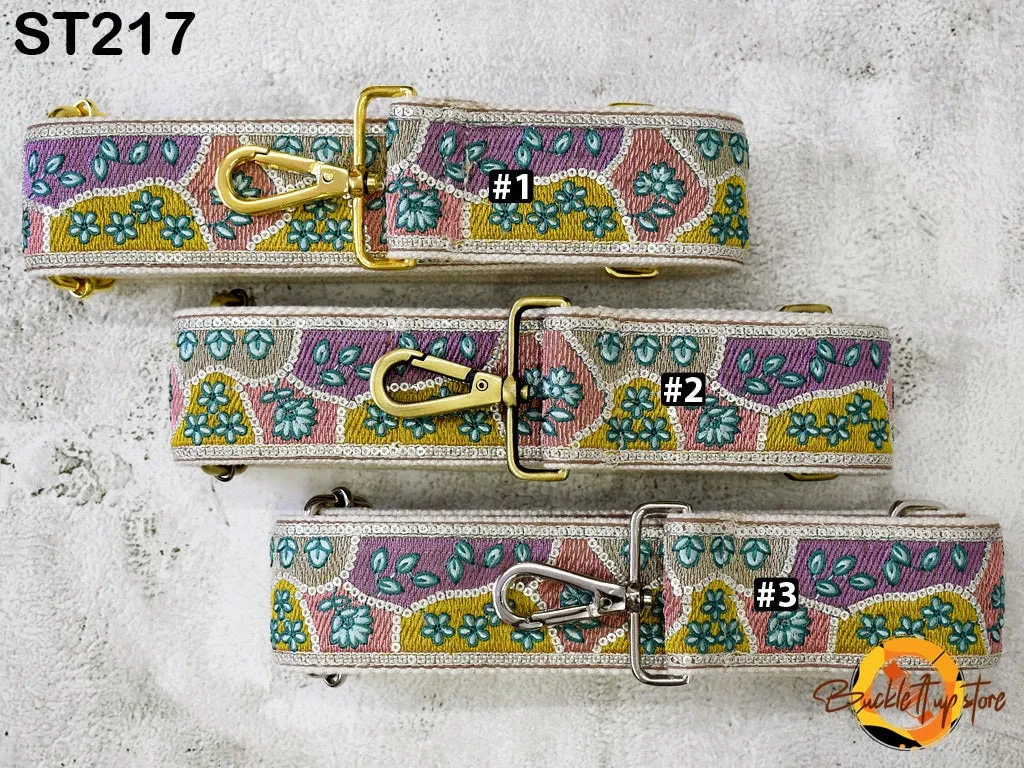 Replacement Strap Purse Strap Crossbody Adjustable Strap for Purses Embroidered Boho Bags Strap Guitar Strap Handbag Strap Gift Girlfriend