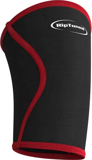 Rip Toned Knee Compression Sleeve for Men & Women - Advanced Joint Support & Pain Relief - Adjustable Weightlifting Knee Sleeves for Men - Durable Knee Brace for Running, Strength Training & Meniscus