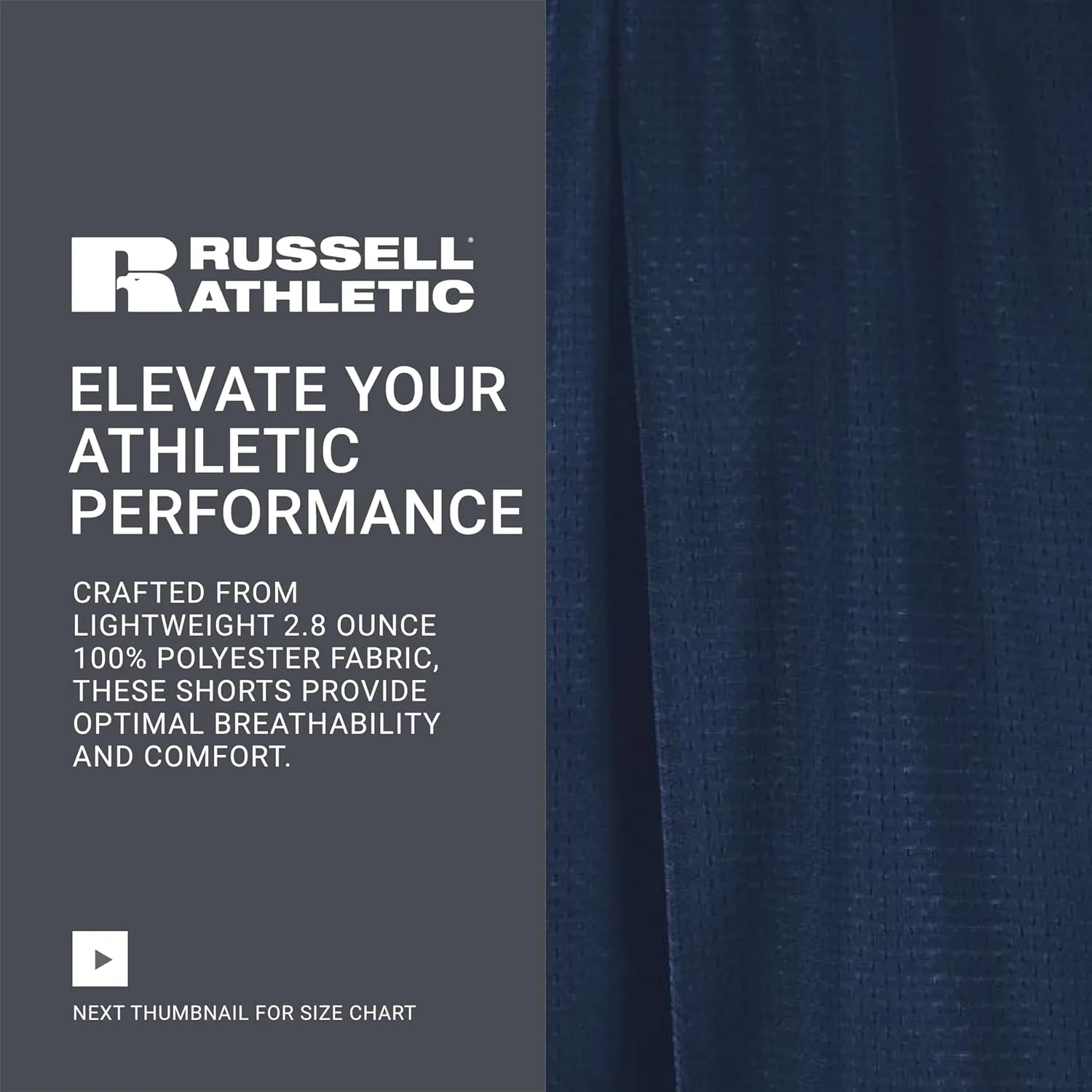 Russell Athletic Men's Mesh Pocket Short