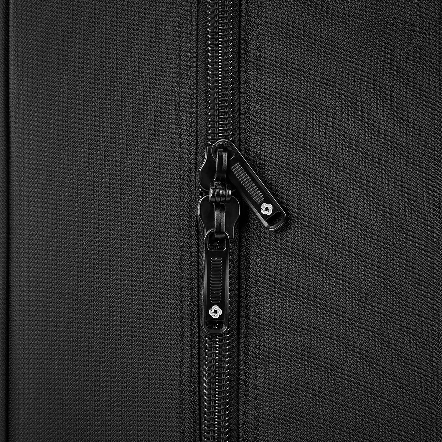 Samsonite Ascella 3.0 Softside Expandable Luggage with Spinner Wheels, 2W Garment Bag, Black