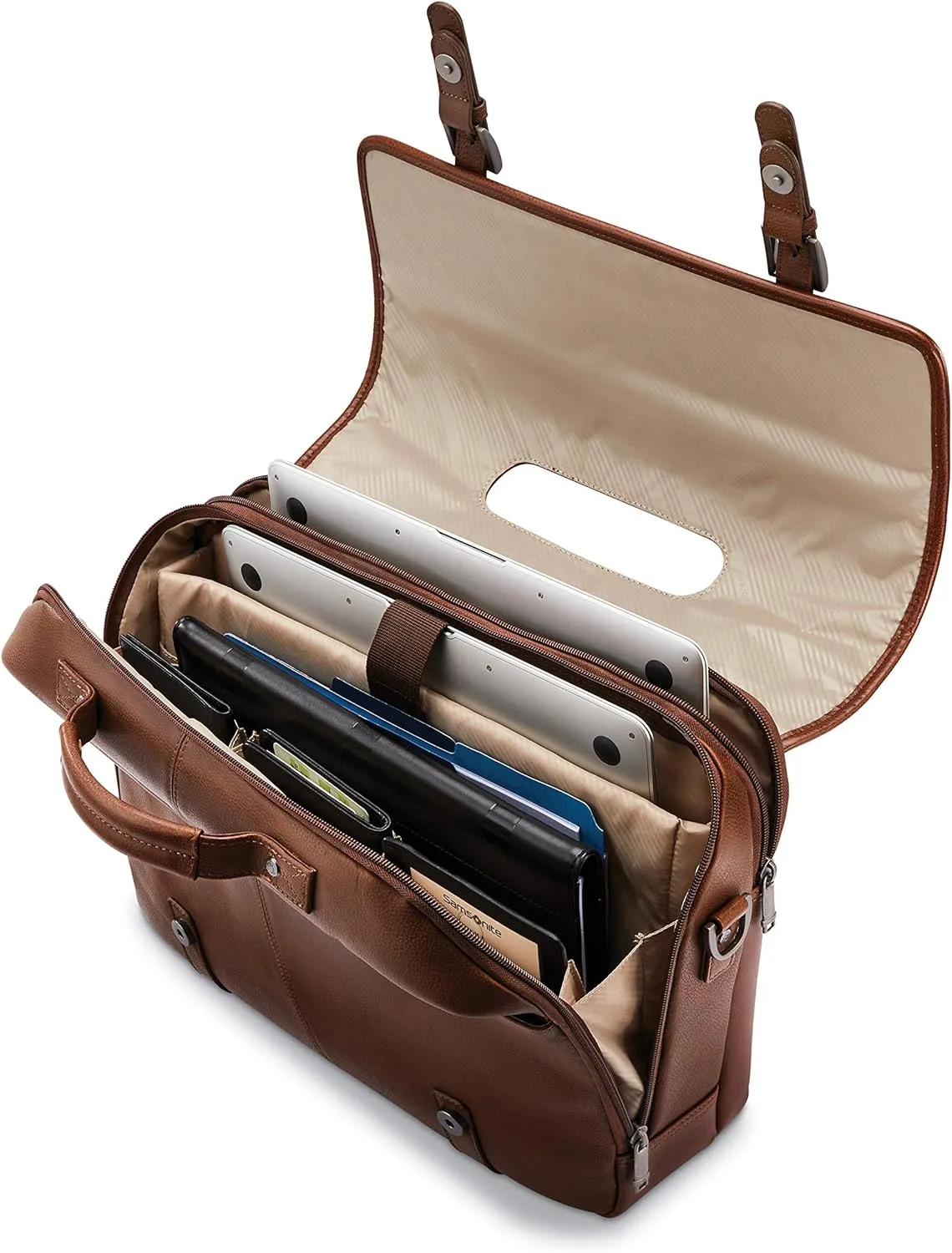 Samsonite Classic Leather Flapover