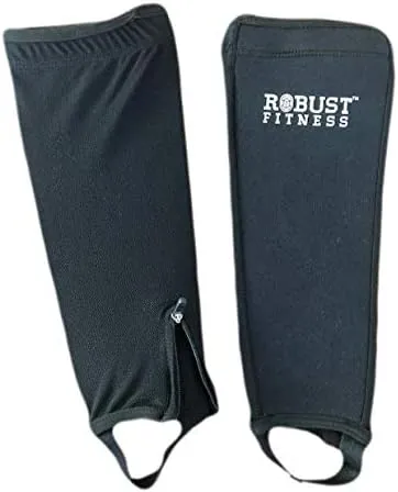 Shin Guards, 1 Pair, Protection & Compression, Quick to Dry, 5mm Neoprene Front, Breathable Back