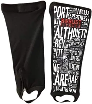 Shin Guards, 1 Pair, Protection & Compression, Quick to Dry, 5mm Neoprene Front, Breathable Back