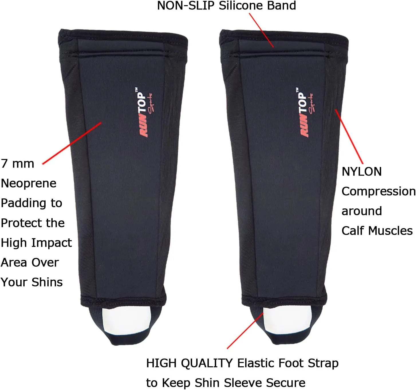 Shin Sleeves Guards for Rope Climbing Deadlifting Weightlifting Powerlifting Cross Fitness Training Box Jumping Leg Calf Support Men Women