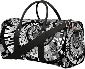Singer Album Travel Duffel Bag for Women Men Waterproof Foldable Overnight Weekender Bag Large Capacity Sports Gym Bag