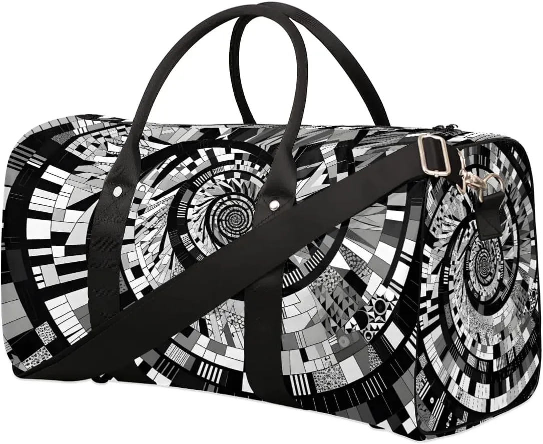 Singer Album Travel Duffel Bag for Women Men Waterproof Foldable Overnight Weekender Bag Large Capacity Sports Gym Bag