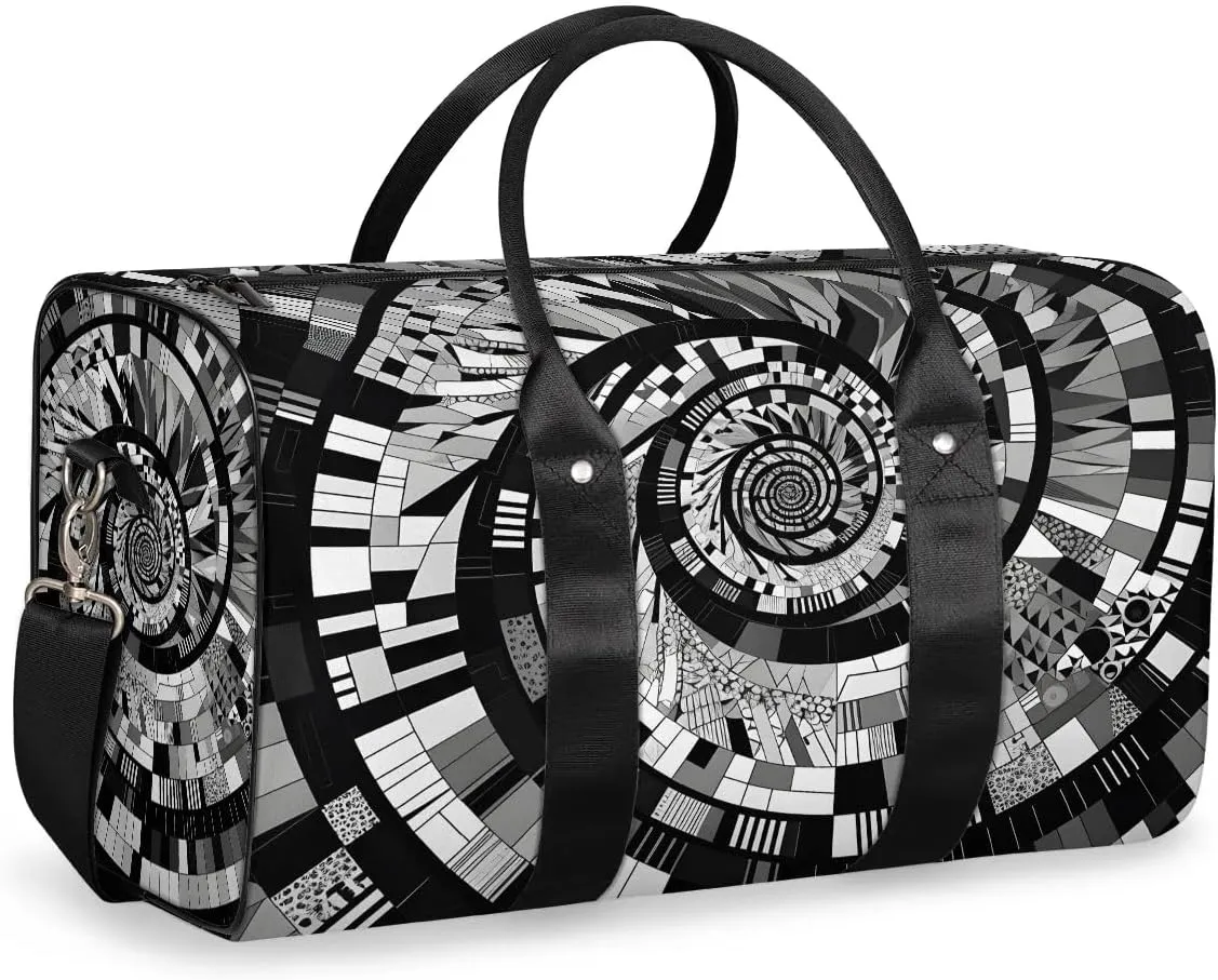 Singer Album Travel Duffel Bag for Women Men Waterproof Foldable Overnight Weekender Bag Large Capacity Sports Gym Bag