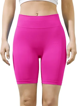 SIXIM Seamless Biker Shorts for Women, High Waisted Workout Compression Yoga Shorts Gym Running Active Fitness Shorts