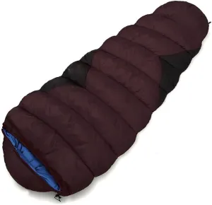 Sleeping Bags Camping Sleeping Bag Mummy Type Splicing Portable Outdoor Ultralight Sleeping Bag Spring Autumn Camping Traveling Hiking Adult