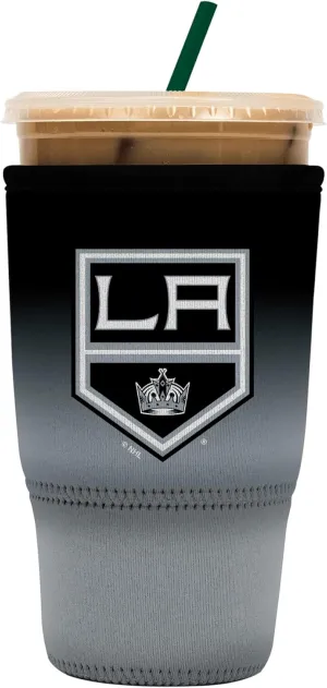 Sok It JavaSok NHL Iced Coffee & Cold Soda Insulated Neoprene Cup Sleeve (LA Kings, Large: 30-32oz)