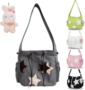 Solarix Bag, Solarix Crossbody Bag, Star Tote Hobo Bag, Large Capacity Corduroy Shoulder Bag, Cute Messenger Bag
