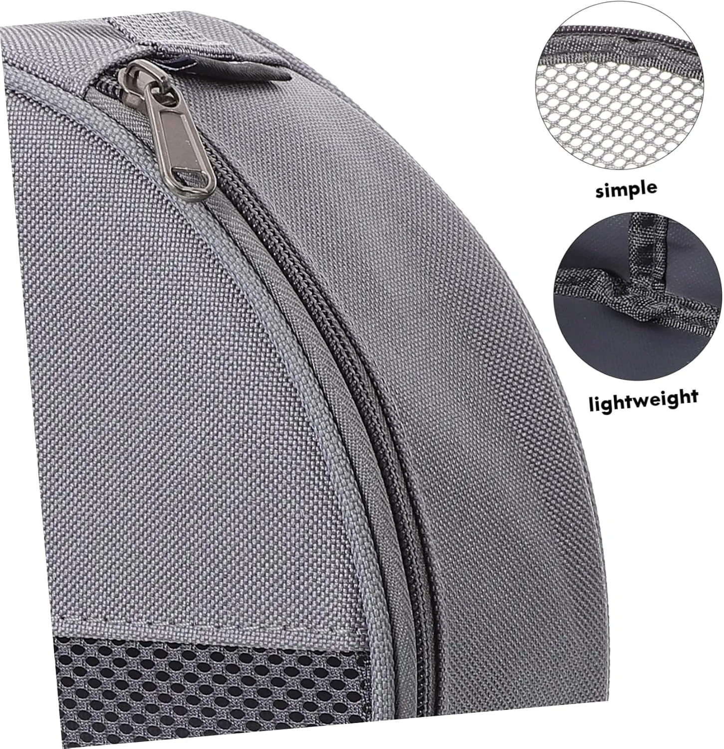 Sosoport Outdoor Tableware Bag Canvas Bag Picnic Tableware Bag Round Plate Bag Camping Bags Camping Storage