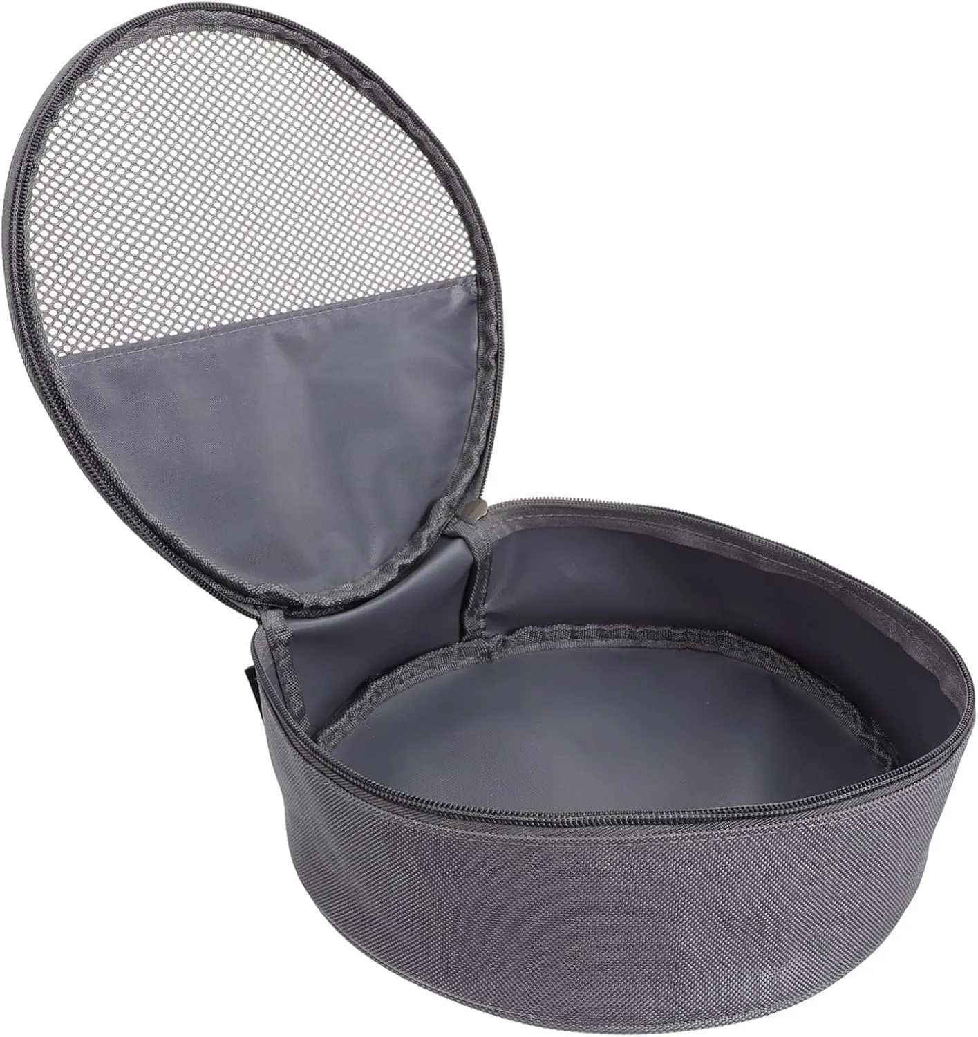 Sosoport Outdoor Tableware Bag Canvas Bag Picnic Tableware Bag Round Plate Bag Camping Bags Camping Storage