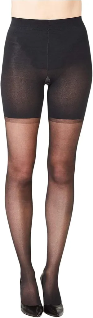 SPANXshape Mid-Thigh Sheers - Full Length - Comfortable Tummy Control Shapewear - Invisible Body Shaper