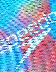 Speedo - Printed Mesh Bag Pink/Yellow - Multi