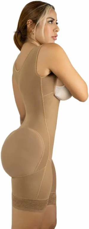 Stage 2 Colombian BBL Faja- Post Surgical Recovery Shaper For Tummy Tucks Lipo360 or BBLs Compression Garment Half Leg