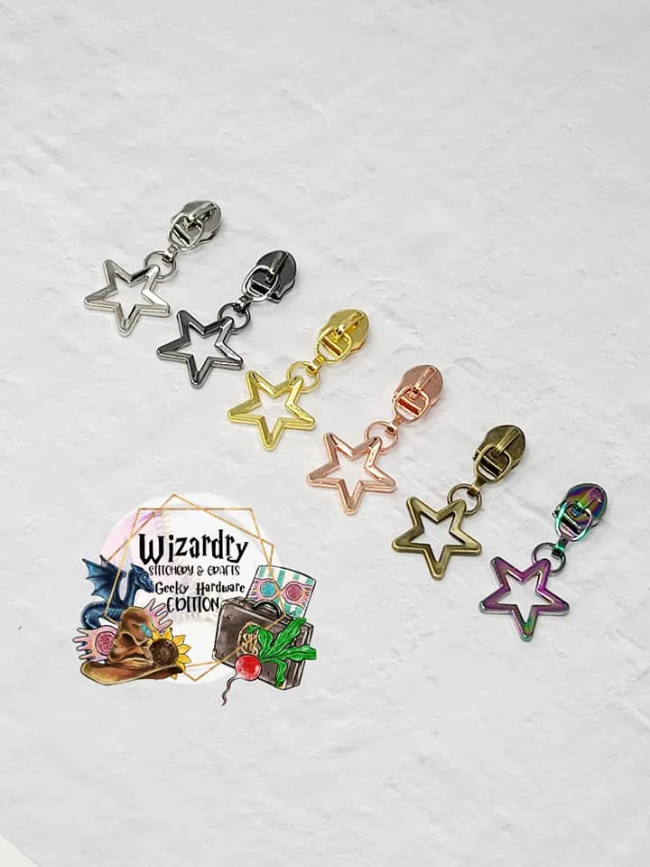 Star #5 Nylon Zipper Pulls