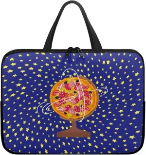Stars Globe Laptop Handbag for Women Men Water Resistant Laptop and Tablet Case Portable Notebook Case Laptop Bag-10 inch