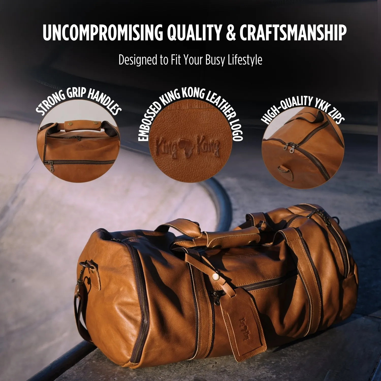 Stockman Weekender Sport Gym Duffel Bag with Waterproof Lining