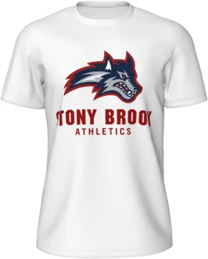 Stony Brook University Men's Lightweight Breathable Mesh Short Sleeve T-Shirt