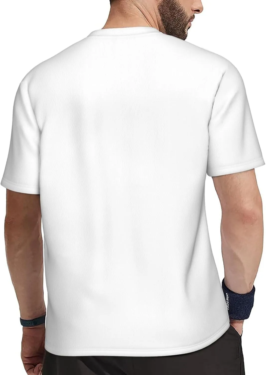Stony Brook University Men's Short-Sleeved Round Neck Mesh T-Shirt