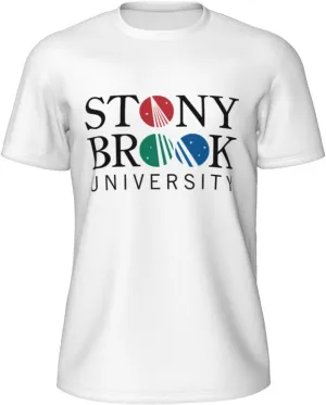 Stony Brook University Men's Short-Sleeved Round Neck Mesh T-Shirt