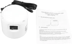 Storage Bag Pump, Vacuum Compression Bag Vacuum Storage Bag Vacuum Pump Electric Vacuum Pump High Power Standard 110V Electric Pump Tool