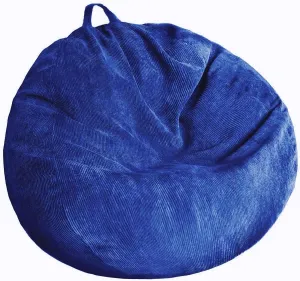 Stuffed Animal Storage Bean Bag Chair Cover (No Filler) Washable Ultra Soft Corduroy Bean Bag Cover for Organizing Plush Toys or Textile, Sack Bean Bag for Adults, Teens