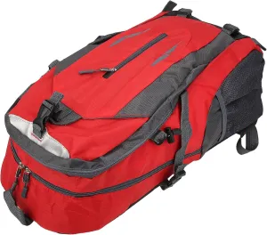 SUNGOOYUE 40L Nylon Backpack for Climbing Camping Hiking Traveling (red)