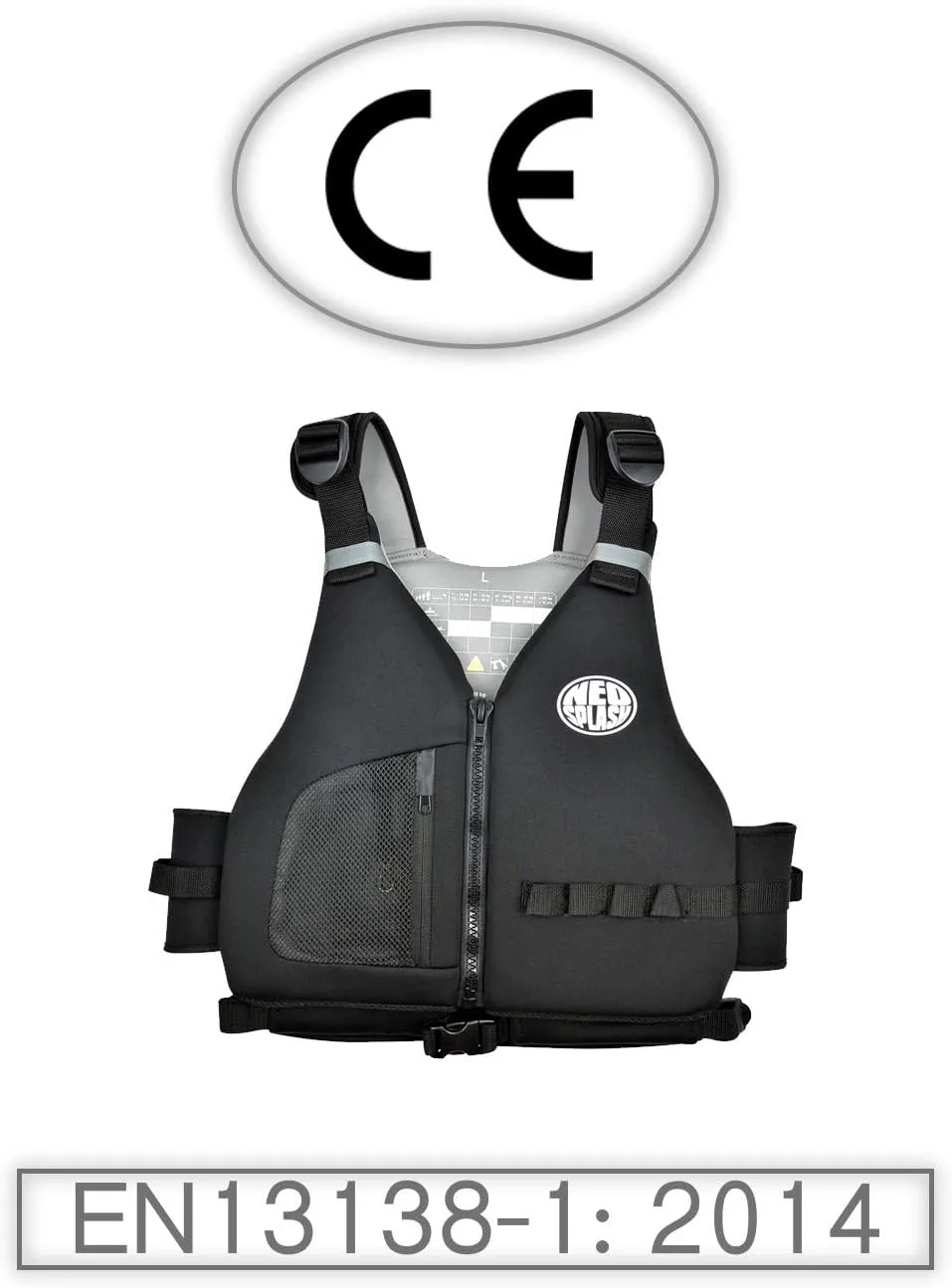 Swim Vest with Adjustable Safety Straps for Adults