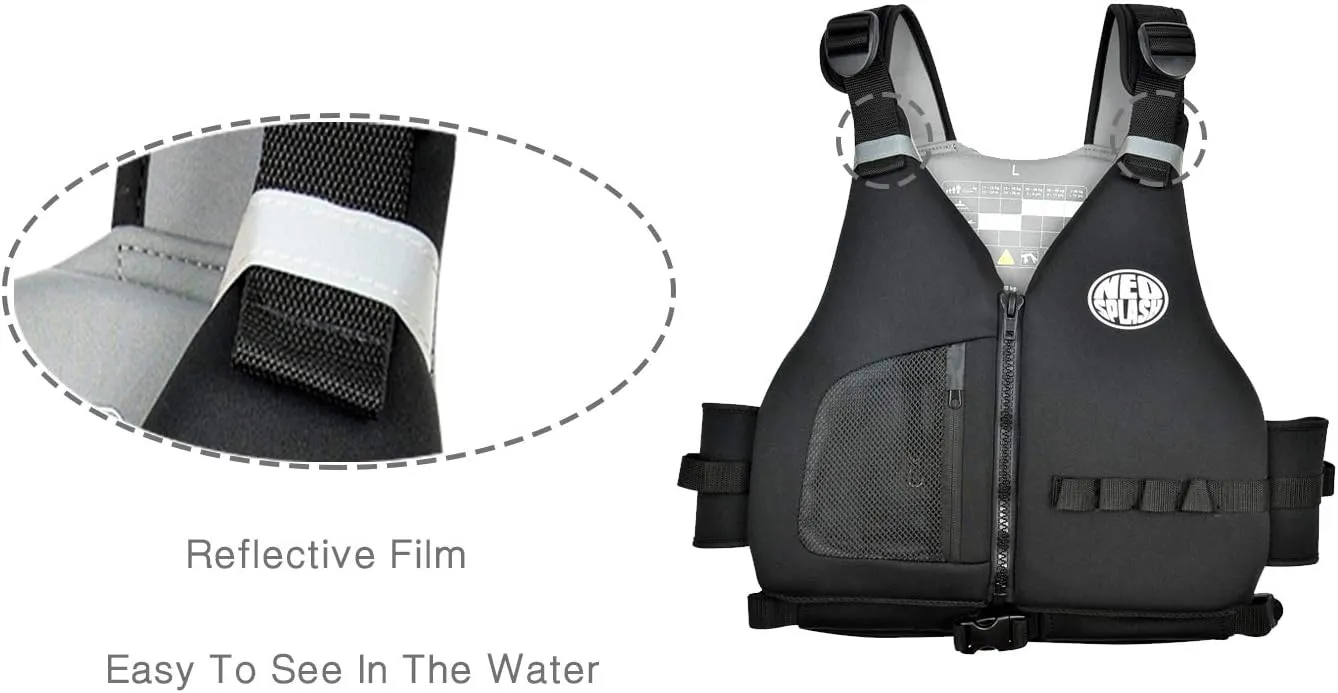 Swim Vest with Adjustable Safety Straps for Adults