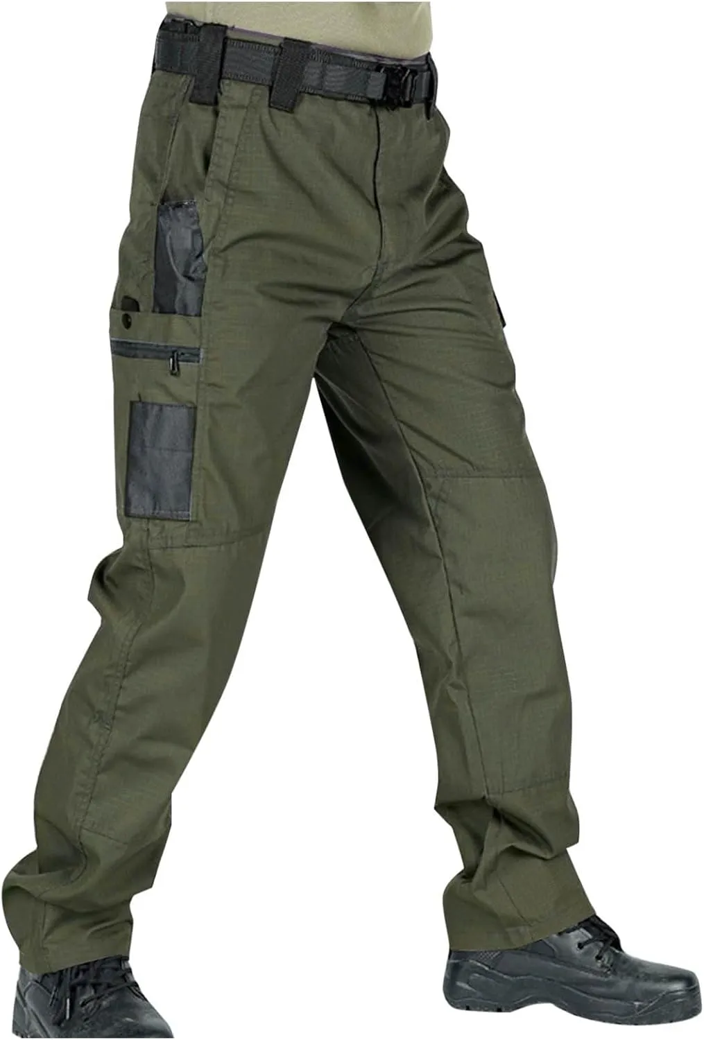 Tactical Pants for Men Waterproof Resistant Ripstop Cargo Pants Lightweight Work Hiking Pants Workout Ourdoor Apparel