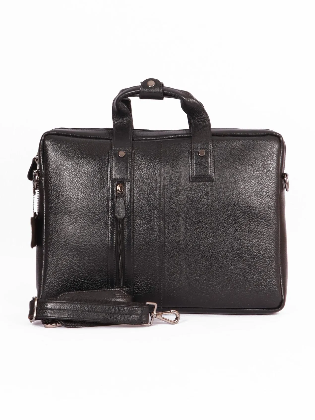 TAN & BROWN LAPTOP BAG
