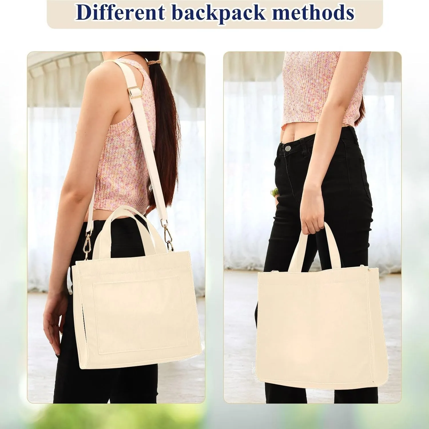 Tangerine Hand Bags for Women, Corduroy Tote Bag Shoulder Handbag Small Bag Hobo Bag Purse