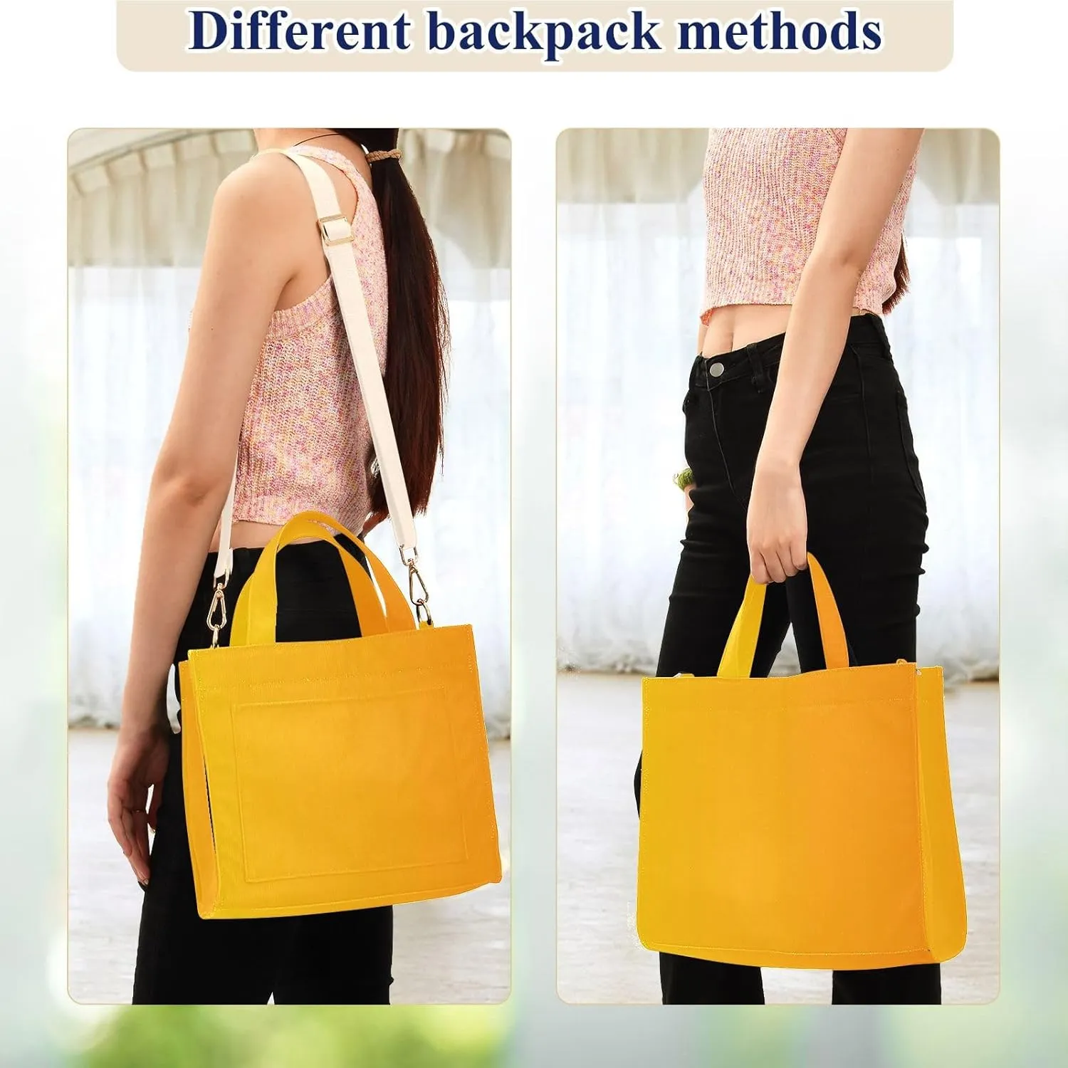 Tangerine Hand Bags for Women, Corduroy Tote Bag Shoulder Handbag Small Bag Hobo Bag Purse
