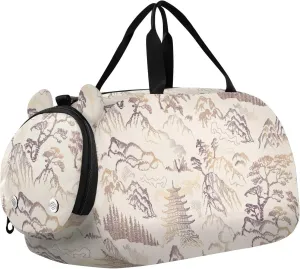 Temples Mountains and Trees Duffel Bags for Boys Small Gym Bags for Teens Dance Bag for Girls