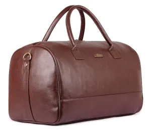 The Clownfish Urion Series Duffel Bag - Waterproof, Spacious | 26L | Chocolate